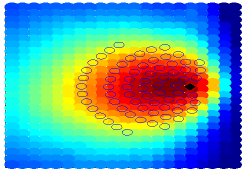 Picture generated from mathematical modelling